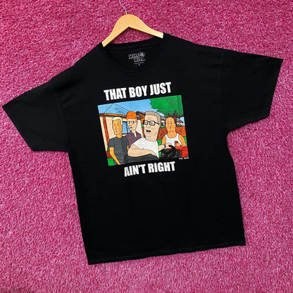 King Of The Hill That Boy Just Ain't Right T-Shirt XL
