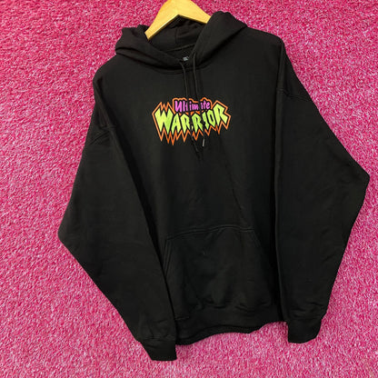 WWE Legends The Ultimate Warrior Always Believe Pullover Hoodie XL