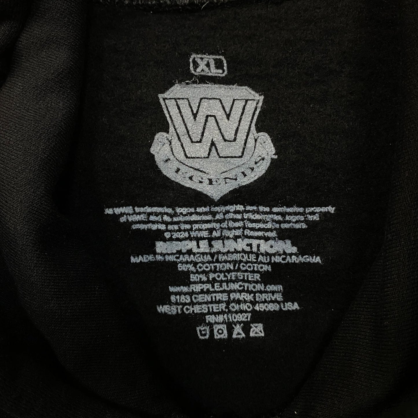 WWE Legends The Ultimate Warrior Always Believe Pullover Hoodie XL