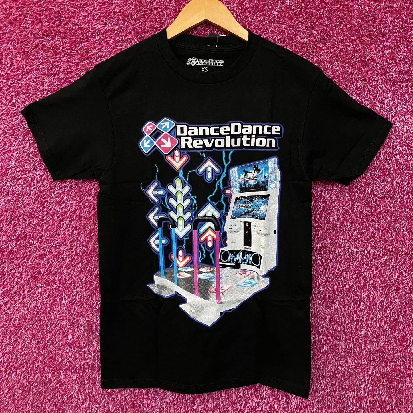 Dance Dance Revolution Machine Graphic T-Shirt XS