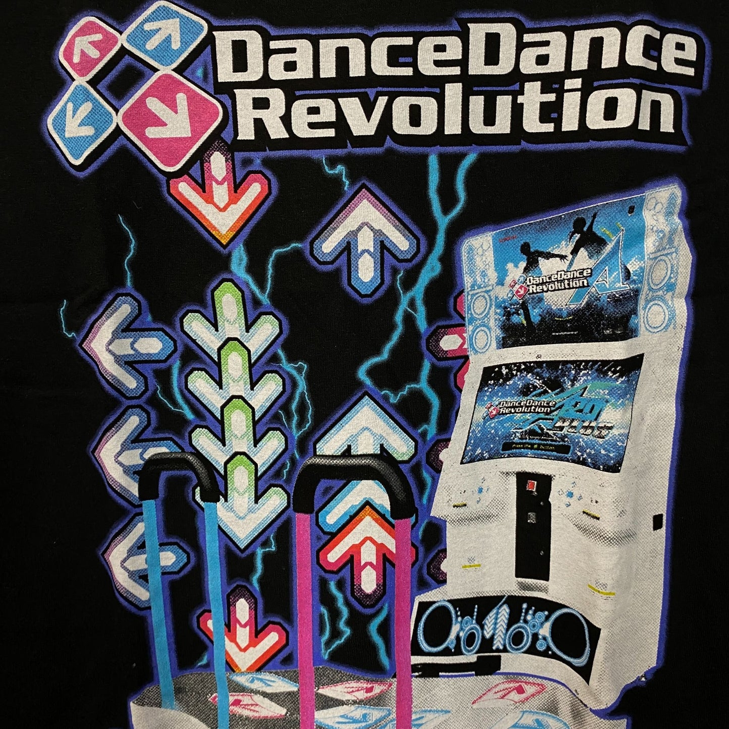 Dance Dance Revolution Machine Graphic T-Shirt XS