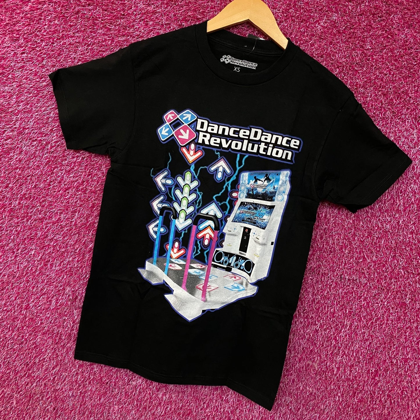 Dance Dance Revolution Machine Graphic T-Shirt XS
