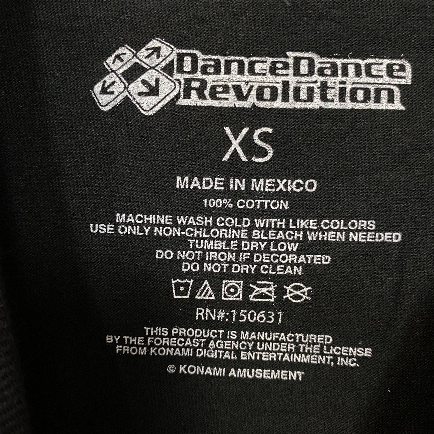 Dance Dance Revolution Machine Graphic T-Shirt XS
