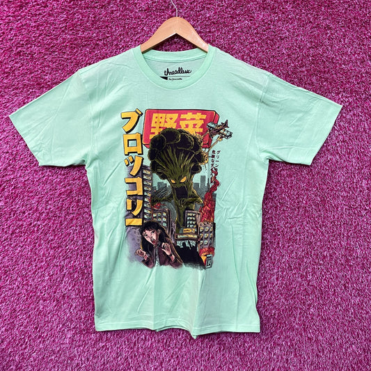 Broczilla green Tshirt size medium