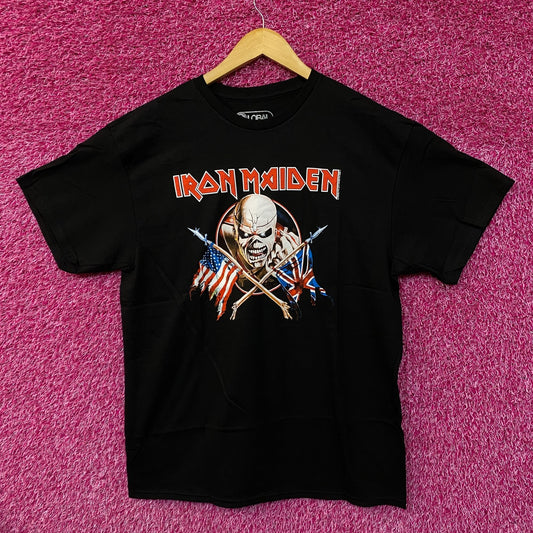 Iron Maiden The Trooper Piece of Mind Heavy Metal Band Tee large