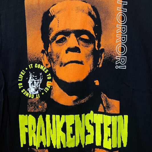 Frankenstein 1931 Classic Horror Film Promo Frankenstein Monsters T-Shirt Small
