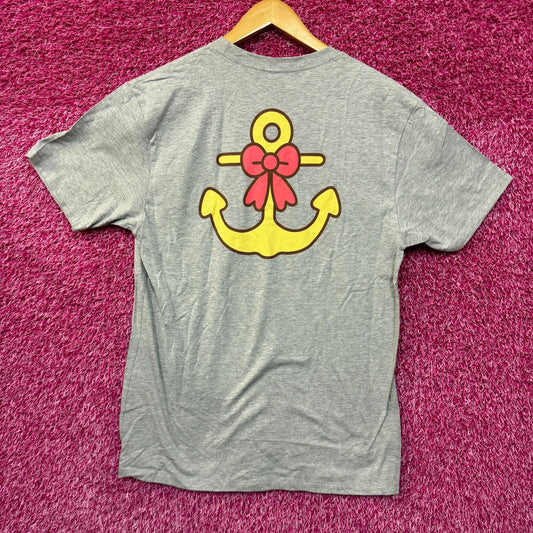 Pusheen the Cat Navigating Sailor Kawaii Kitty Pop Art Tee M