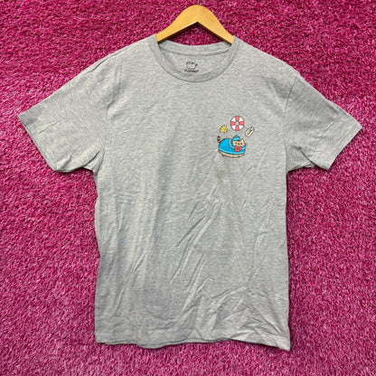 Pusheen the Cat Navigating Sailor Kawaii Kitty Pop Art Tee M