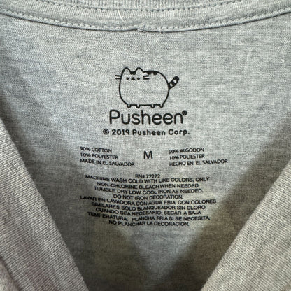 Pusheen the Cat Navigating Sailor Kawaii Kitty Pop Art Tee M