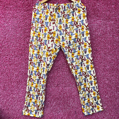 Disney Winnie The Pooh and Friends Yellow Lounge Pajama Pants 1XL