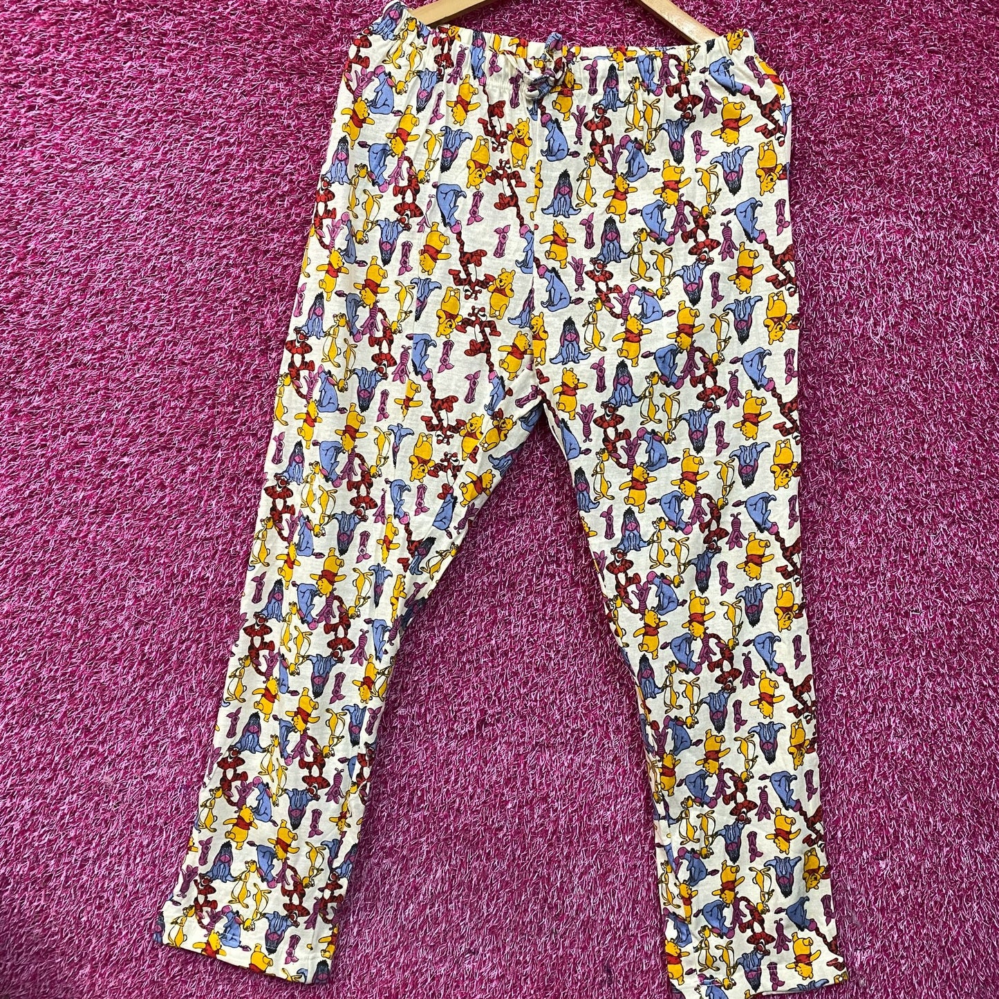 Disney Winnie The Pooh and Friends Yellow Lounge Pajama Pants 1XL
