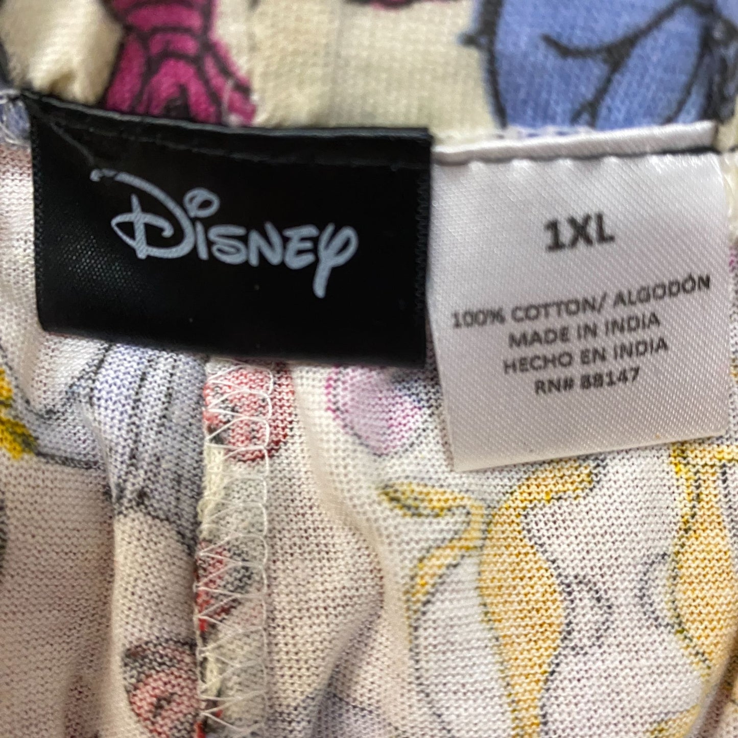 Disney Winnie The Pooh and Friends Yellow Lounge Pajama Pants 1XL