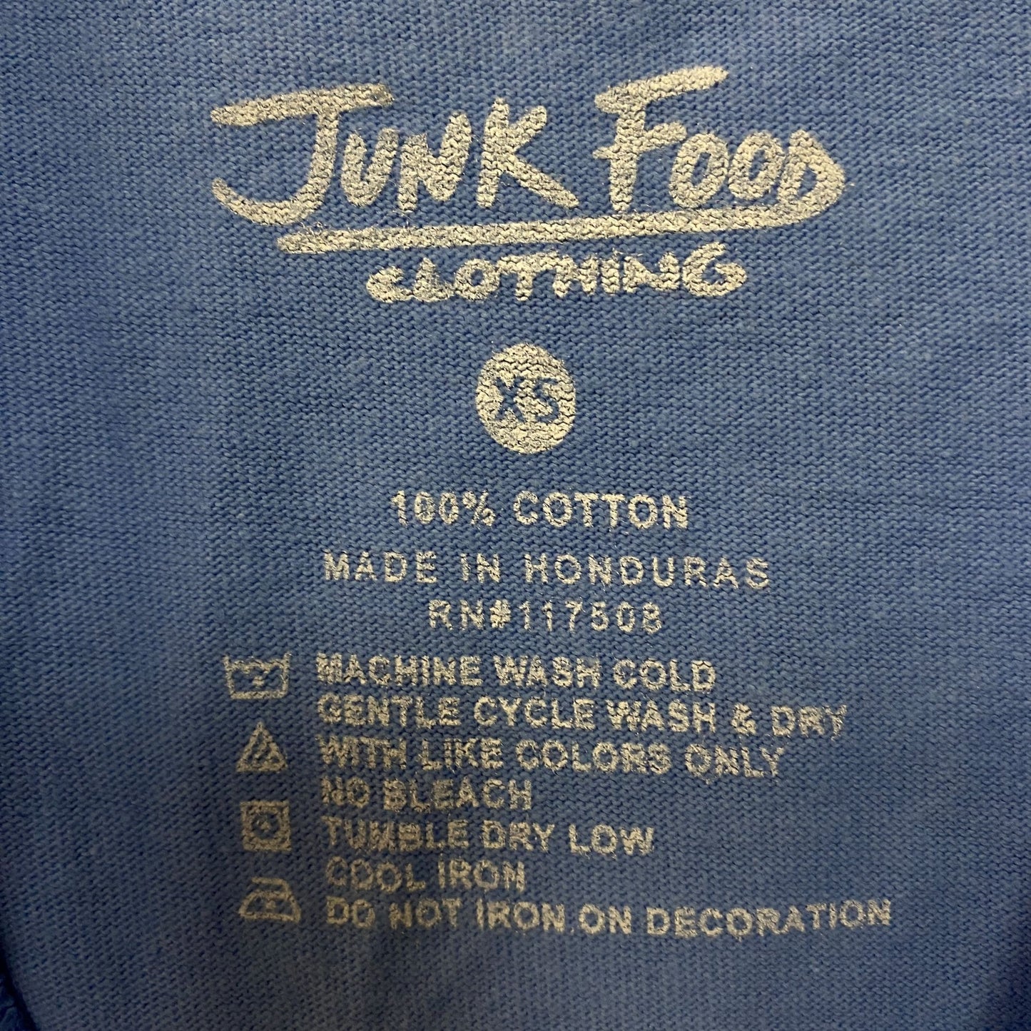 Junk Food Clothing New York Vintage Style T-Shirt XS