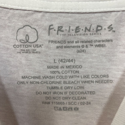 Friends the Television Series Logo Graphic T-Shirt Large