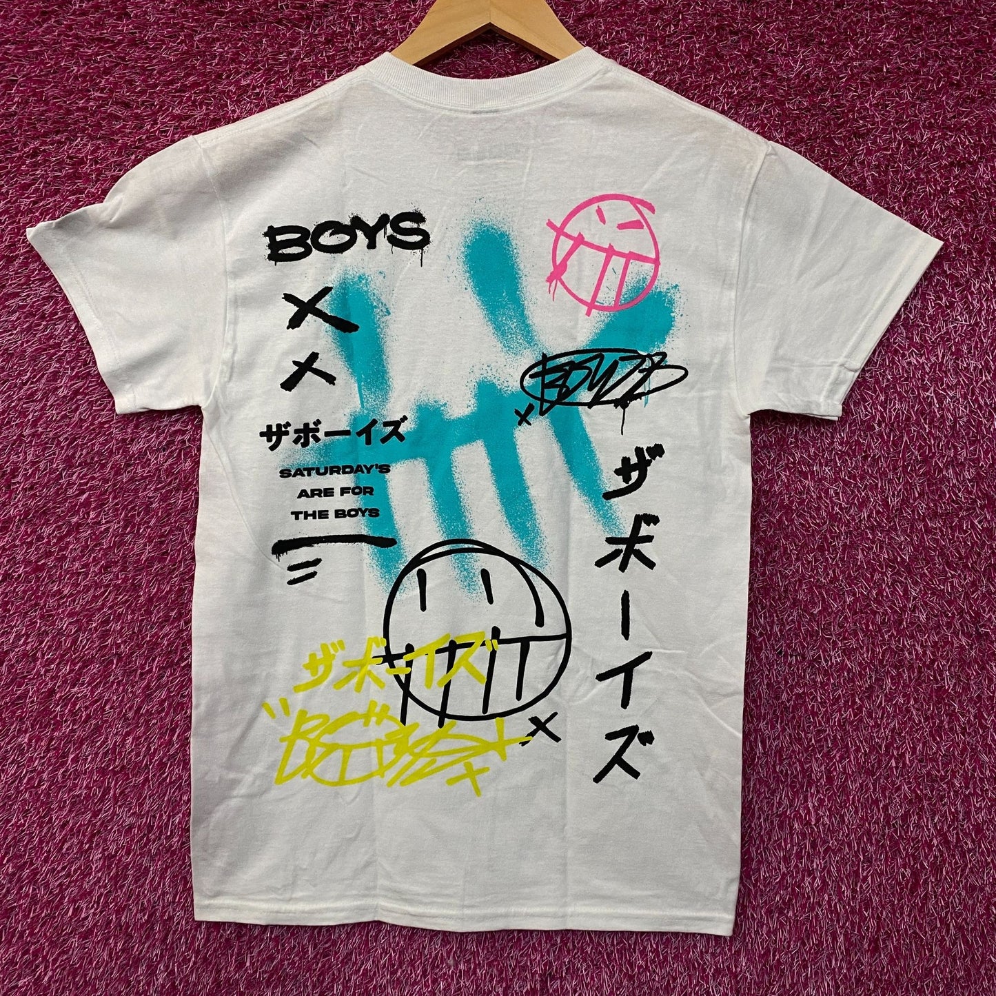Spencer's The Boys 2 Saturdays Graphic T-Shirt Small