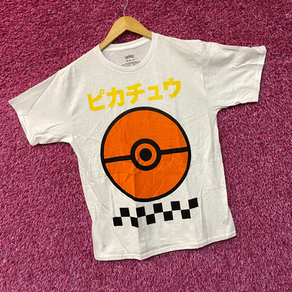 Pokemon Pokeball Pikachu 'Gotta Catch 'Em All' T-Shirt Extra Small