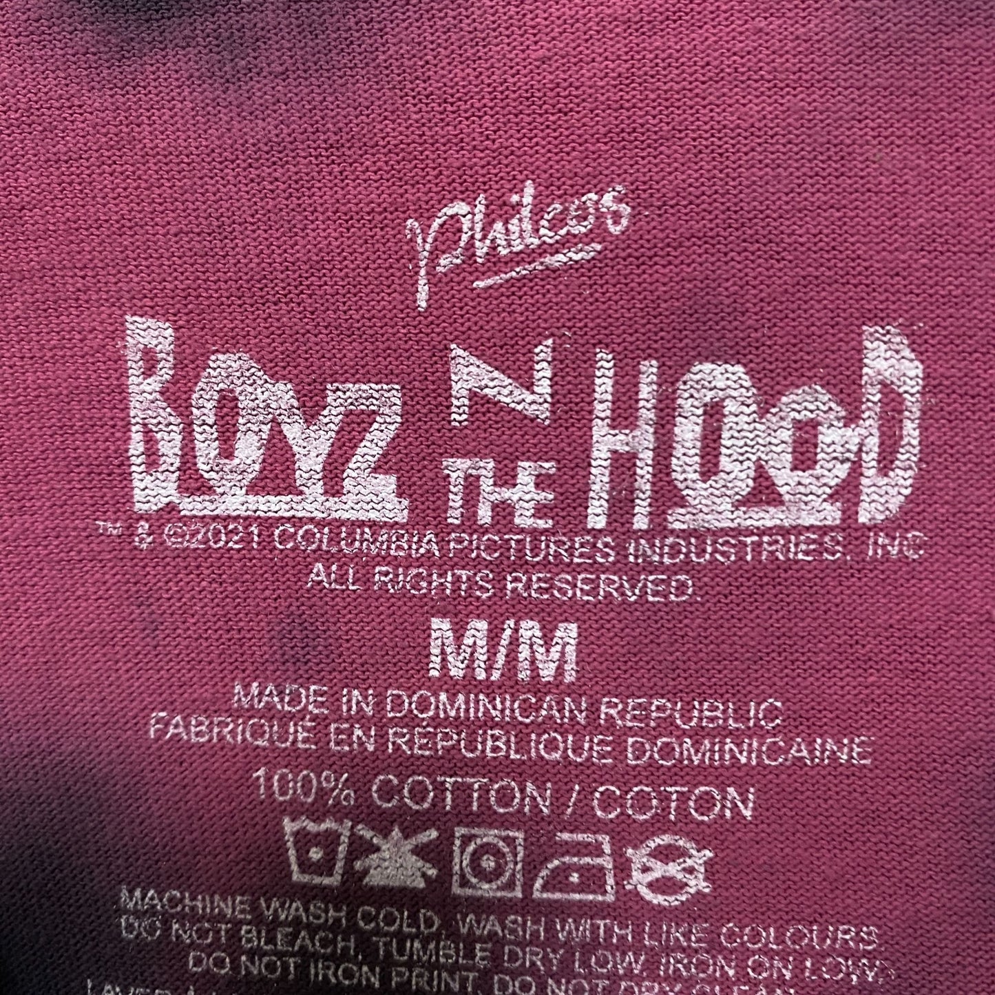 Ice cube Boyz N The Hood Movie Promo Tie Dye Tee Med