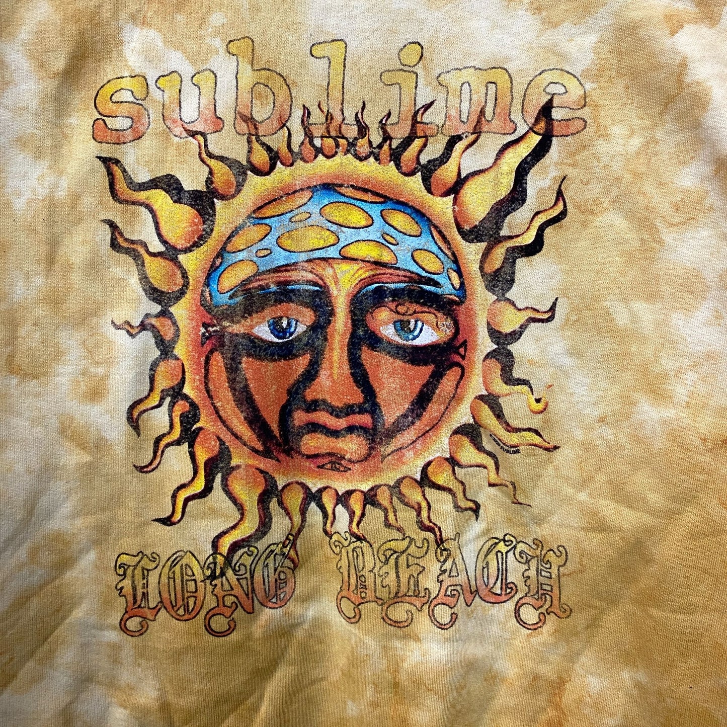 Sublime 40oz to Freedom Long Beach Sun Rock Band Crewneck L