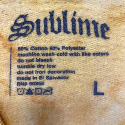 Sublime 40oz to Freedom Long Beach Sun Rock Band Crewneck L