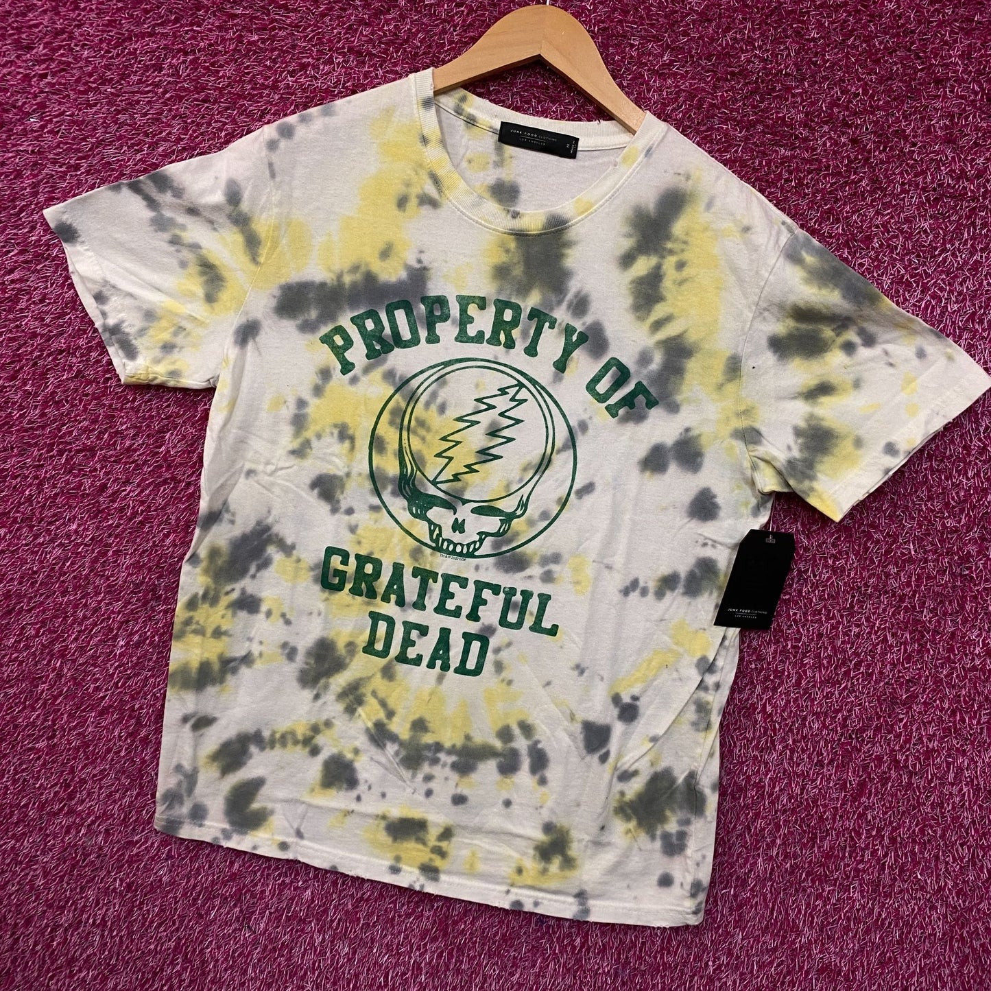 Property of Grateful Dead Vintage Style Tie Dye T-Shirt Medium