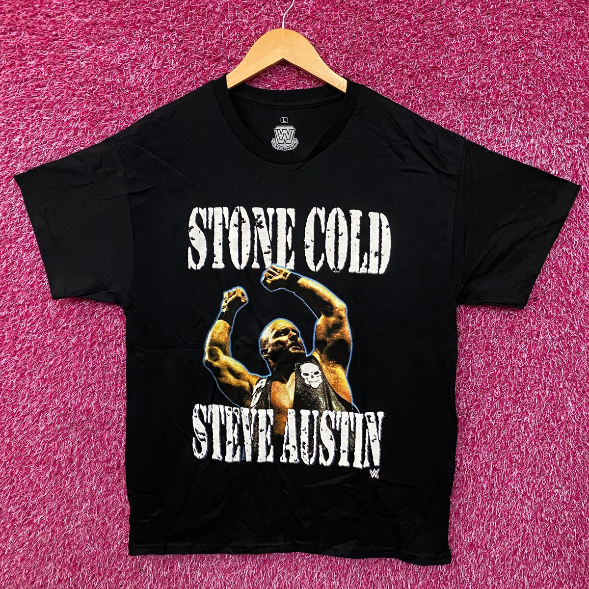 WWE Stone Cold Steve Austin Vintage Style Graphic T-Shirt Large