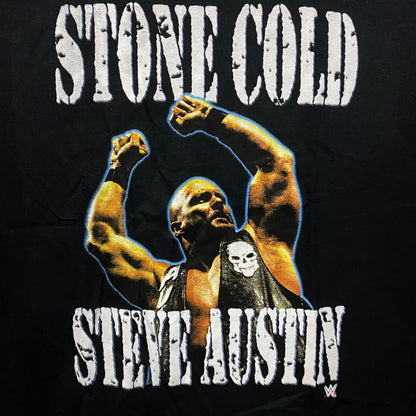 WWE Stone Cold Steve Austin Vintage Style Graphic T-Shirt Large