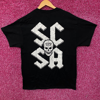 WWE Stone Cold Steve Austin Vintage Style Graphic T-Shirt Large
