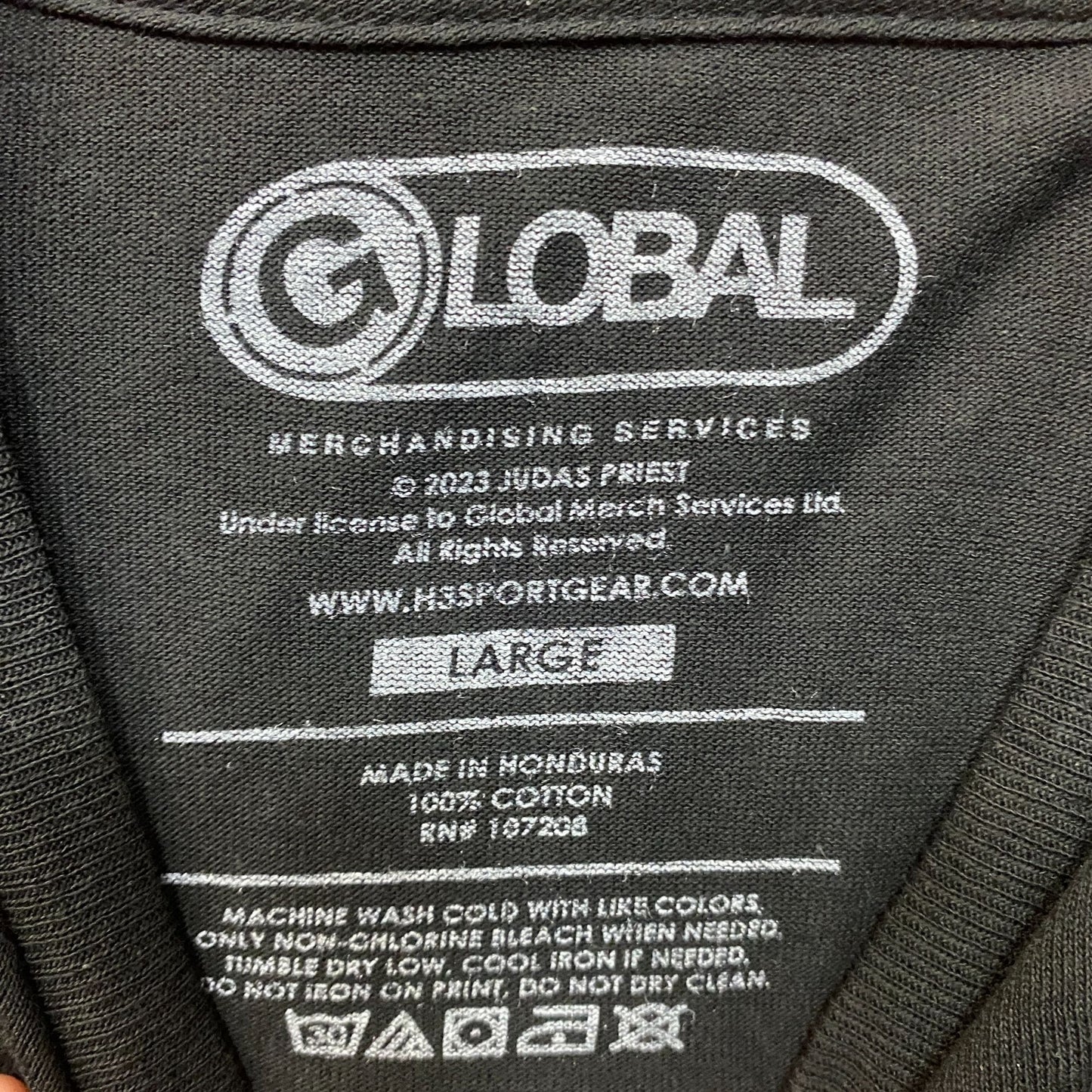 Judas Priest Killing Machine Graphic Tee Large