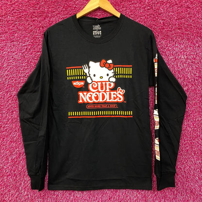 Cup Noodles x Hello Kitty Long Sleeve T-Shirt Small