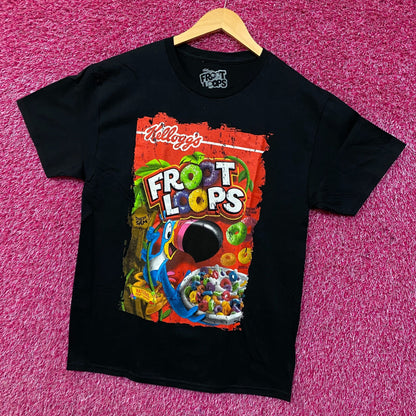 Froot Loops Toucan Sam Kellogg's Cereal Cover Promo T-Shirt Medium