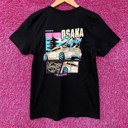 Pleasant Getaway Osaka Boys "Car Culture Is Alive!" Graphic Women's T-Shirt Large