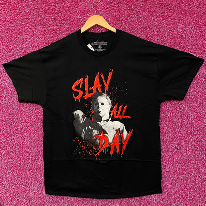Michael Myers Slay All Day Horror Tshirt size XL