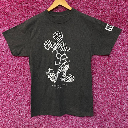 Mickey Mouse Animal Print Tshirt size medium