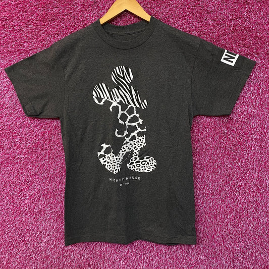 Mickey Mouse Animal Print Tshirt size medium