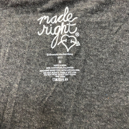 Made Right Pug with Glasses 3/4 Long Sleeve V-Neck T-Shirt Medium