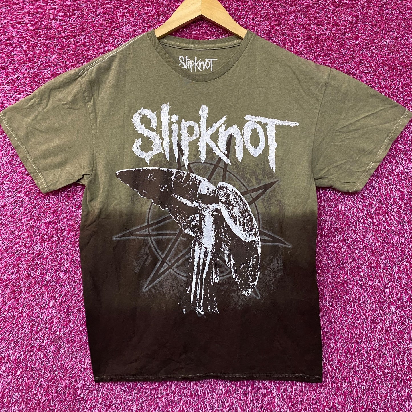 Slipknot Angel Dip Tie Dye Graphic Design T-Shirt Medium
