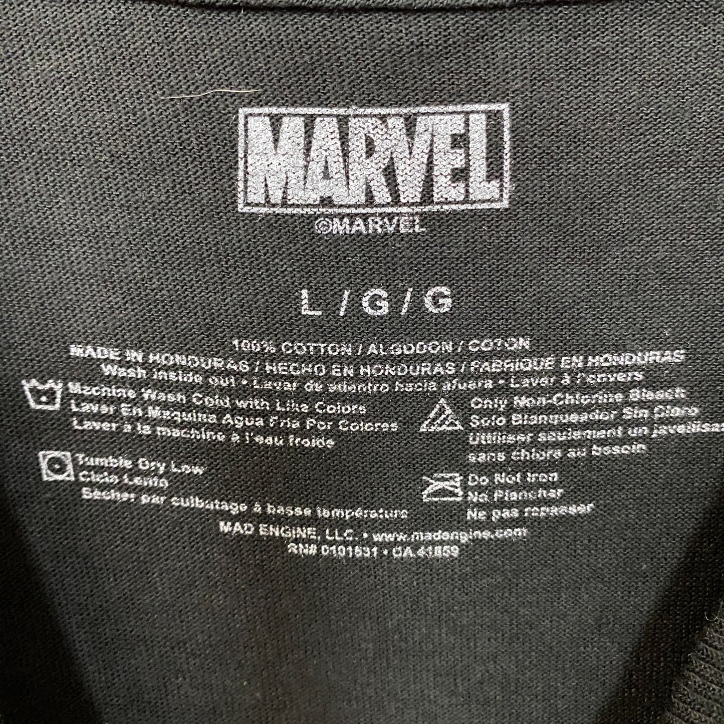 Marvel Super Hero Group Shot Graphic Design T-Shirt large