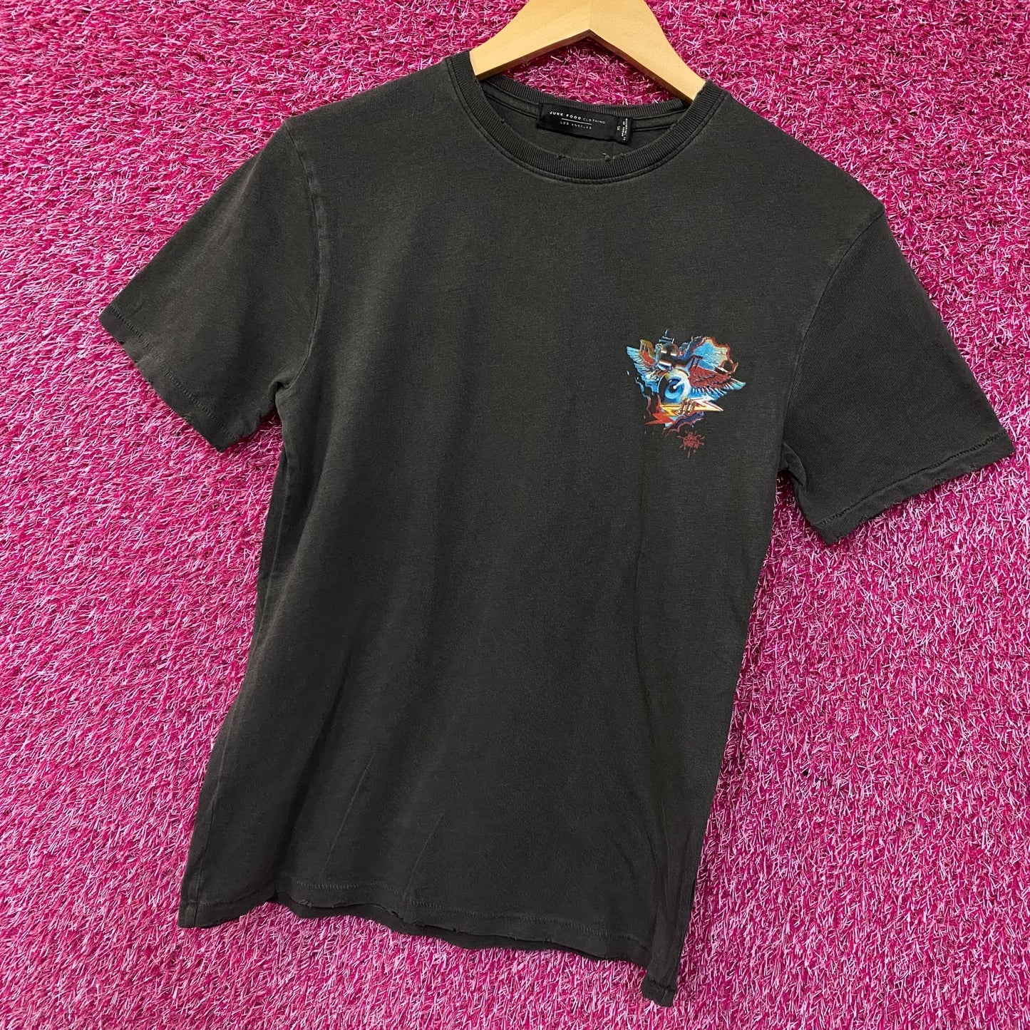 Junk Food Clothing Rick Griffin Flying Eyeball Vintage Tee XS