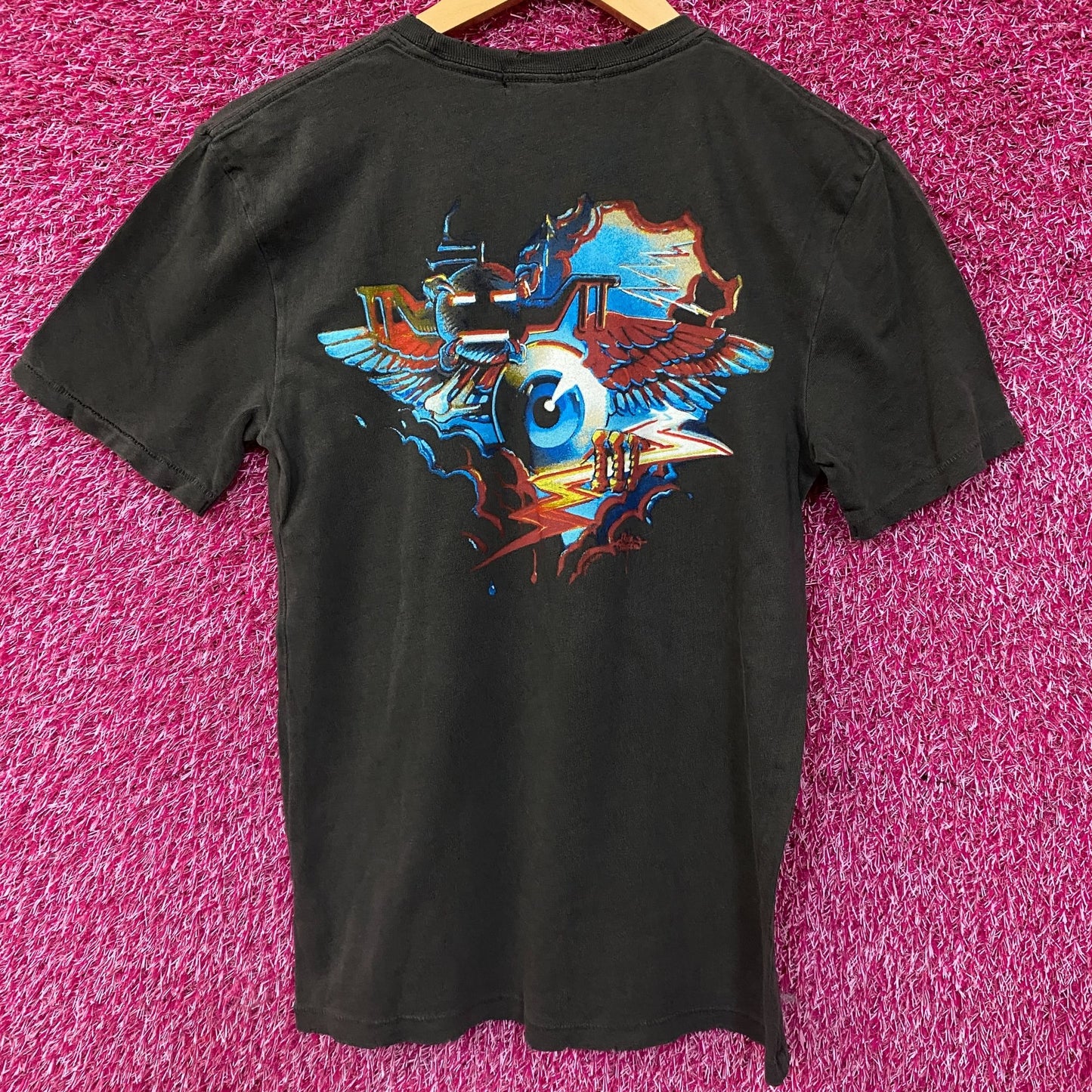 Junk Food Clothing Rick Griffin Flying Eyeball Vintage Tee XS