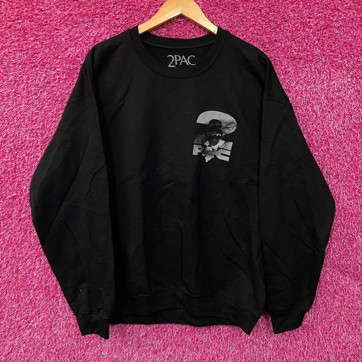 2Pac "Against All Odds" Graphic Crewneck Sweatshirt  Large