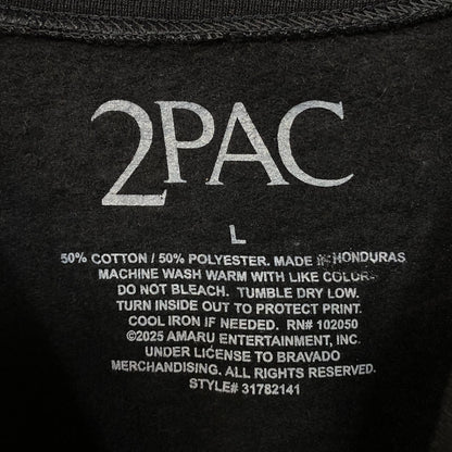 2Pac "Against All Odds" Graphic Crewneck Sweatshirt  Large