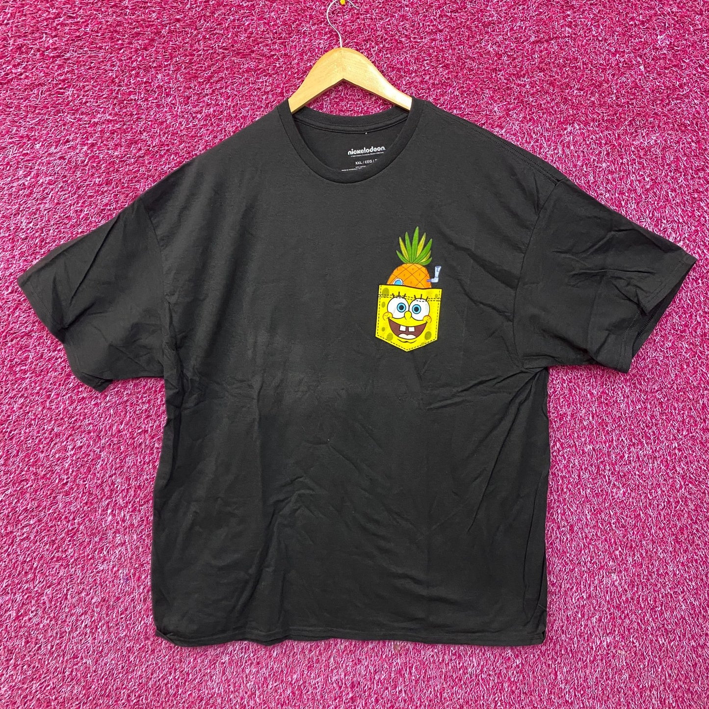 Nickelodeon Spongebob Fake Pocket Spongebob T-Shirt 2XL