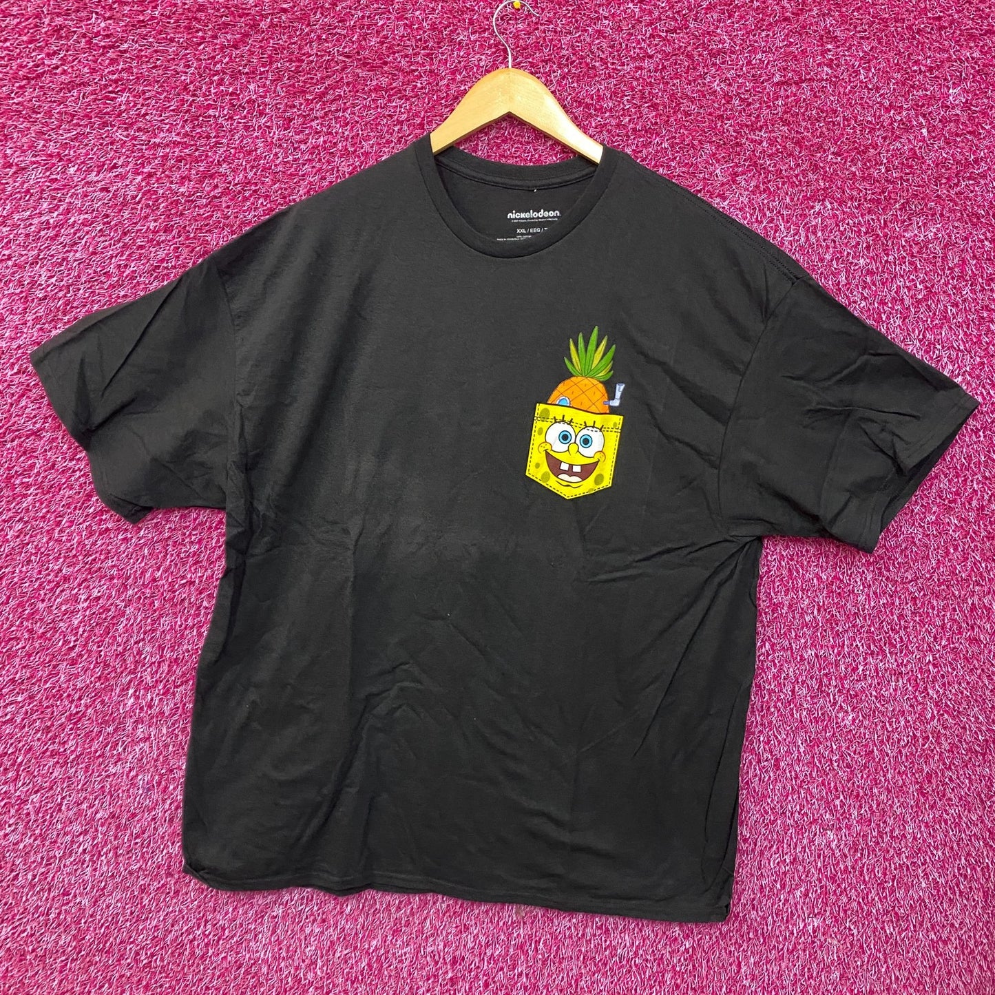 Nickelodeon Spongebob Fake Pocket Spongebob T-Shirt 2XL