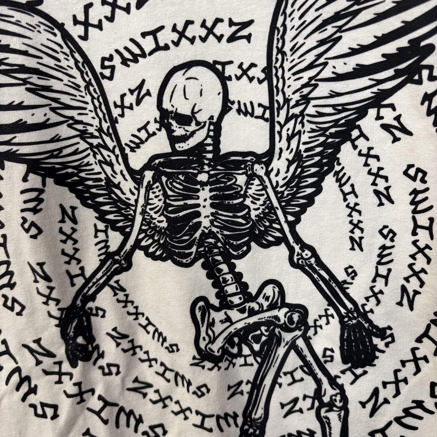 SWIXXZ Winges Skeleton Biege T-Shirt XL