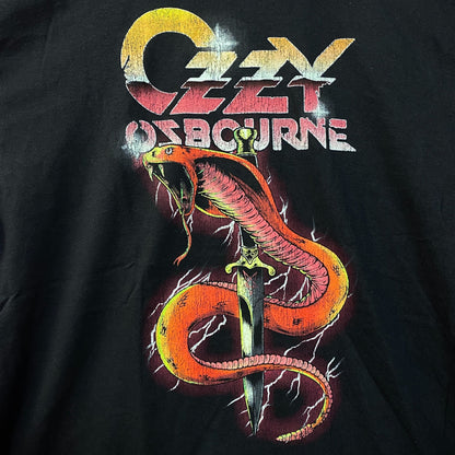 Ozzy Ozbourne Cobra Graphic Design T-Shirt XL
