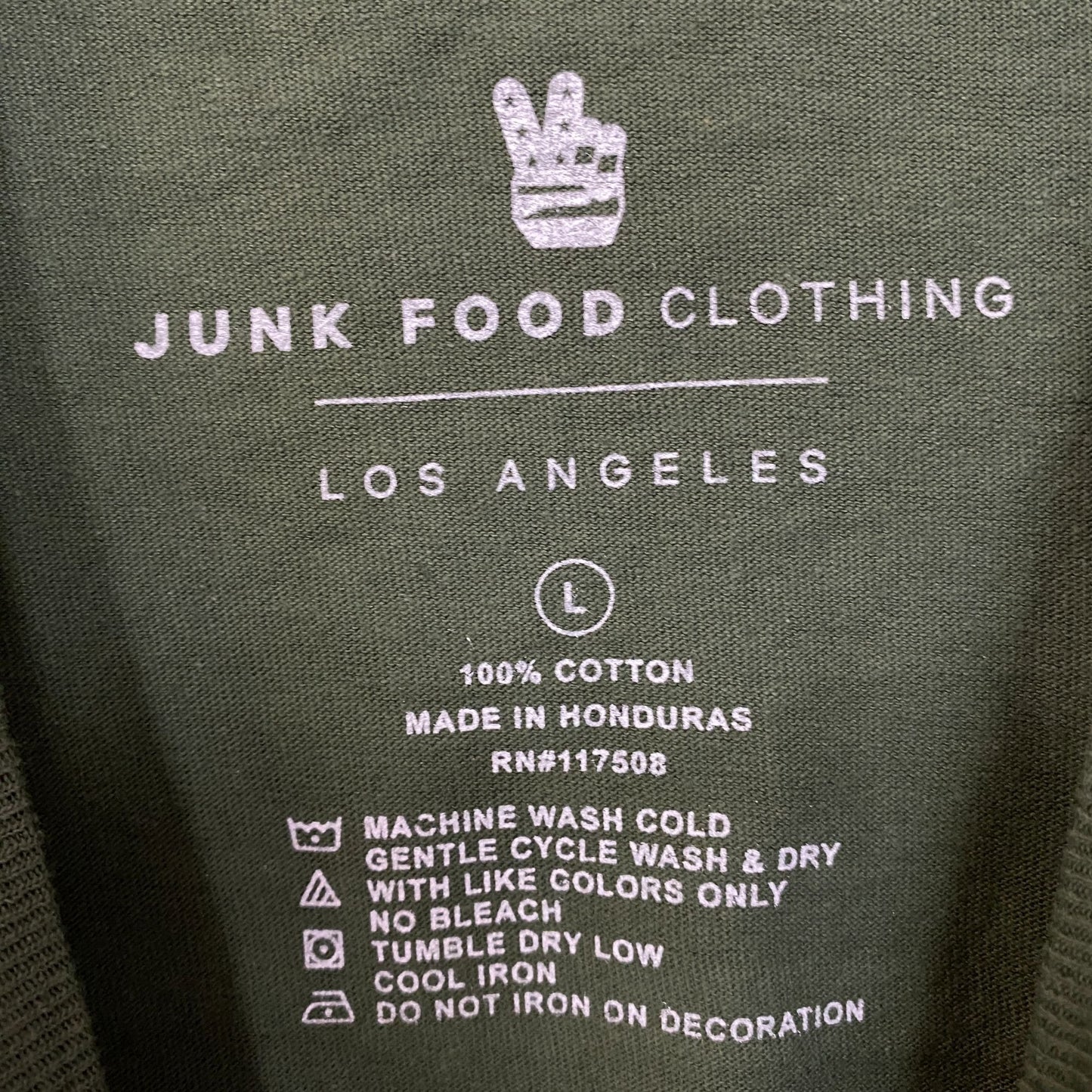 Junk Food Clothing Ford Bronco Off Road Ready Flea Market Women's Crop Tee Large