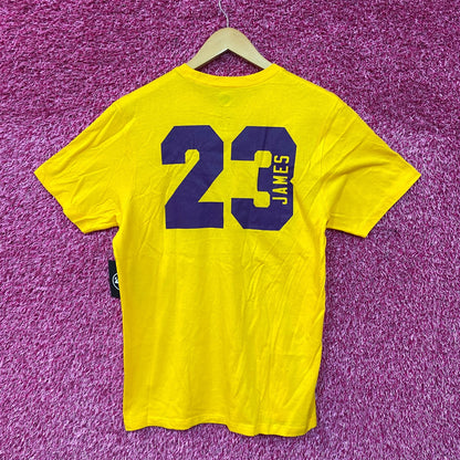 Los Angeles Lakers Lebron 23 Tshirt size medium