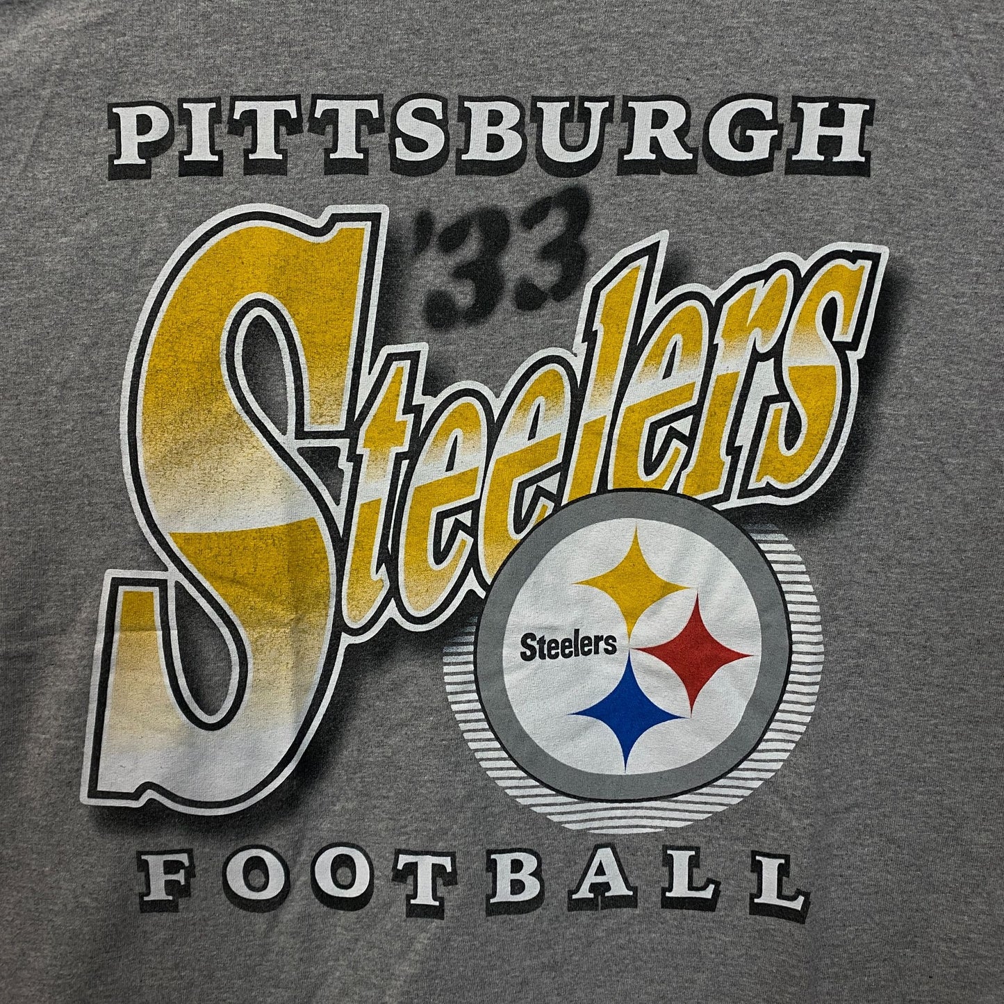 Junk Food Clothing NFL Pittsburgh Steelers Bootleg Flea Market Tee Medium