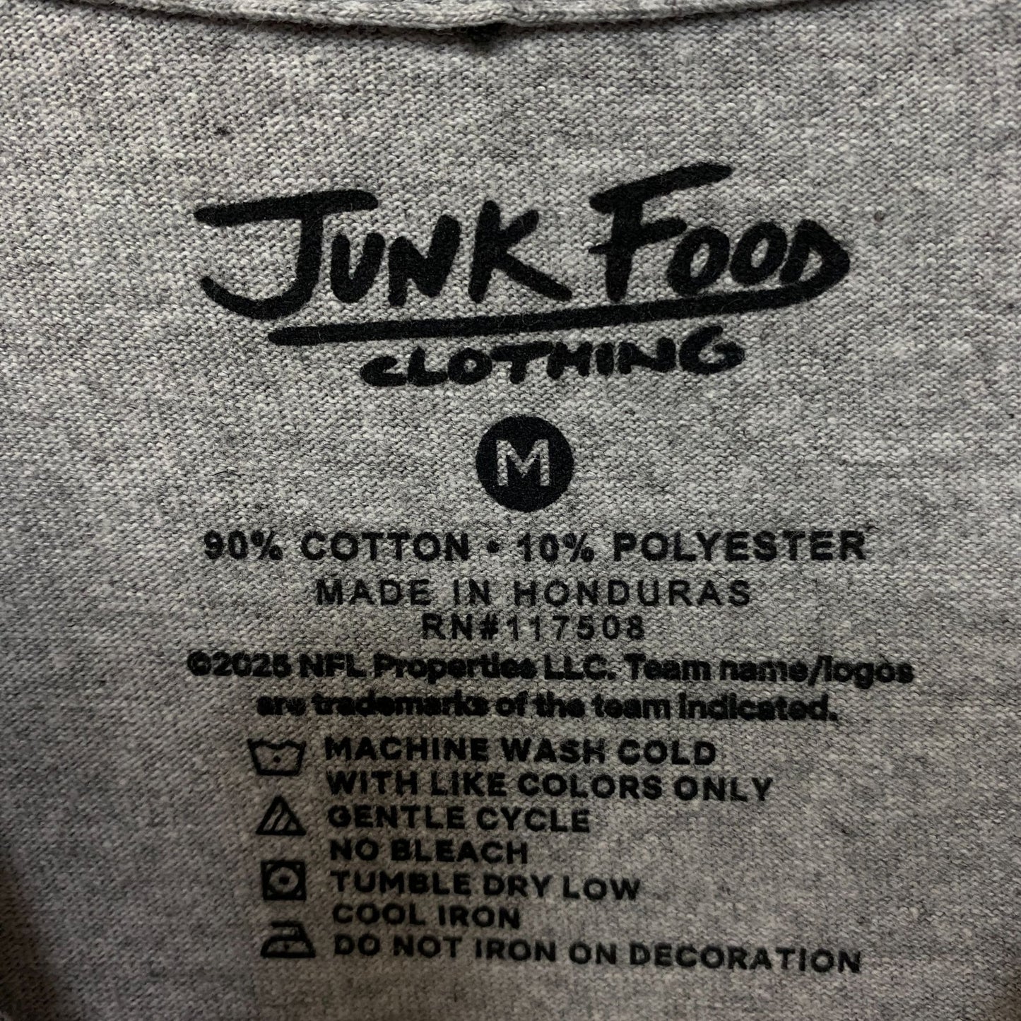 Junk Food Clothing NFL Pittsburgh Steelers Bootleg Flea Market Tee Medium