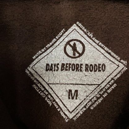 Travis Scott Cactus Jack "Days Before Rodeo" Graphic Hoodie Medium